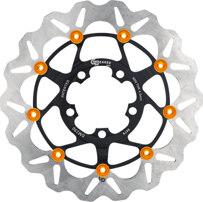 GBRAKES Brake Rotor - Front GBDU040