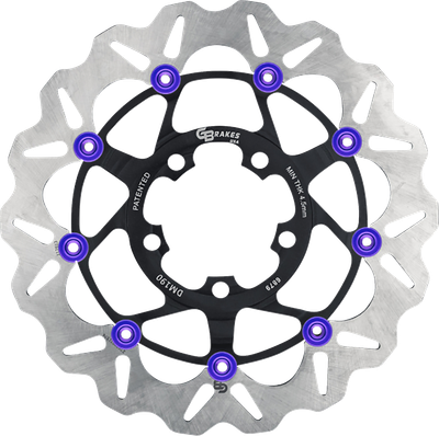 GBRAKES Brake Rotor - Front GBDU040
