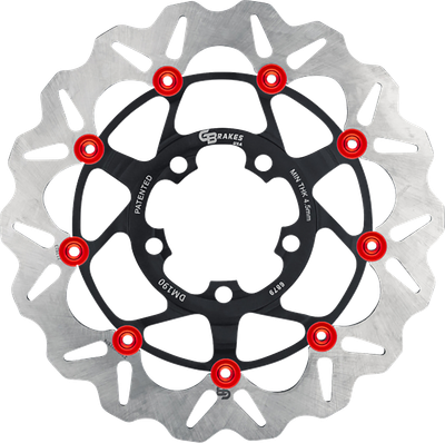 GBRAKES Brake Rotor - Front GBDU040