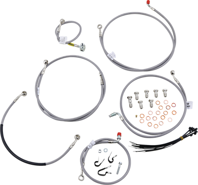 GBRAKES Brake Line - Stainless Steel FK003D772-3