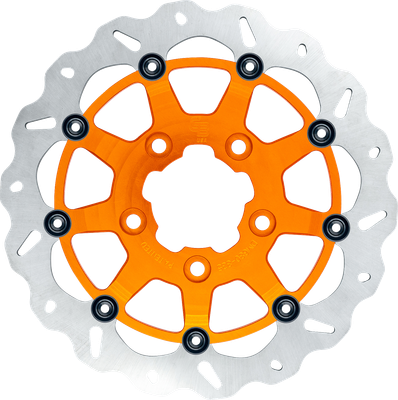 GBRAKES Wave® Brake Rotor - Front - 13" - Narrow Band - Orange GBDU037