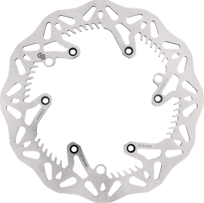 GBRAKES Wave® Brake Rotor - Solid Mount - Front - 260 mm GBD9022X