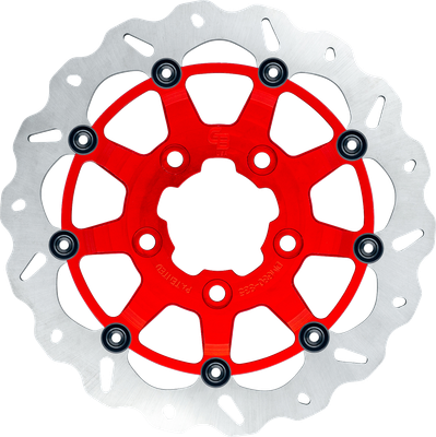 GBRAKES Wave® Brake Rotor - Front - 13" - Narrow Band - Red GBDU035