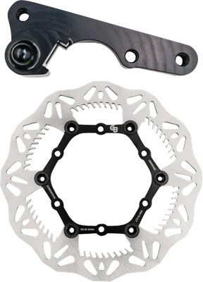 GBRAKES Brake Rotor Kit With Bracket - Floating - 270 mm GBDOS9