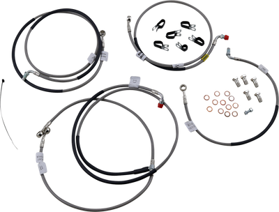 GBRAKES Brake Line - Stainless Steel FK003D811-6