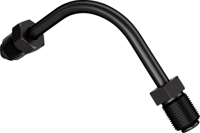 GOODRIDGE Universal Banjo - Long AN3 Adaptor - 90° Side Bend - Black Zinc P691-03ZBK