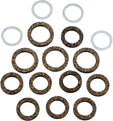 JAMES GASKET Pushrod Seal Set - '48-'79 Big Twin/'66-E'79 Shovelhead JGI-17955-48-FL