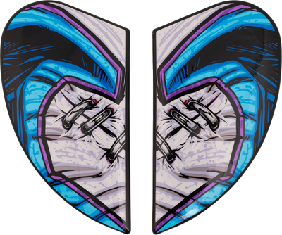 ICON Airframe Pro™ Side Plates - Krazy Klown 2 - Pink 0133-1677