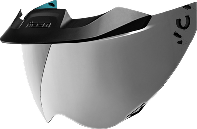 ICON MotoShield™ Shield - Domain™ - Warboy Chrome 0130-1326