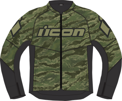 ICON Hooligan CE Tigersblood™ Jacket - Green - 3XL 2820-6157