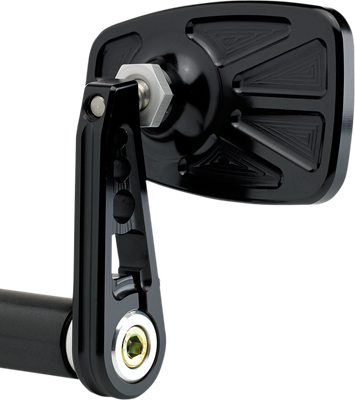 JOKER MACHINE Mirror - Cafe - Side View - Rectangle - Black - Straight 09-314-DB