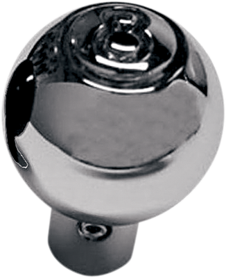 JOKER MACHINE Billet Choke Cable Knob - Eight Ball - Chrome 02-58