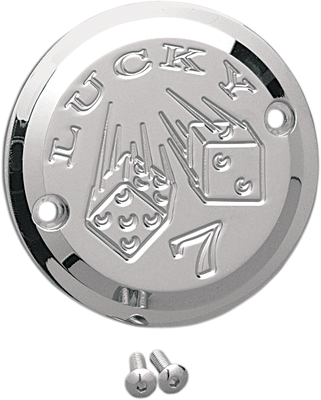 JOKER MACHINE Points Cover - Lucky 7 - 2 Hole - Chrome 921102L