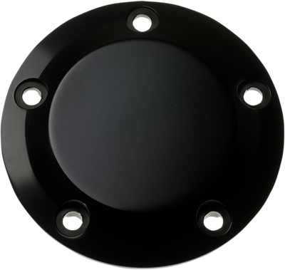 JOKER MACHINE Points Cover - Smooth - 5 Hole - Black Anodized 02-99SB