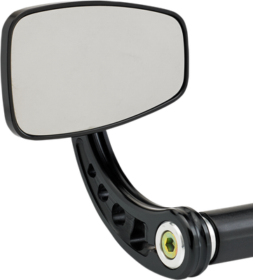 JOKER MACHINE Mirror - Cafe - Side View - Rectangle - Black - Curved 09-314-CB