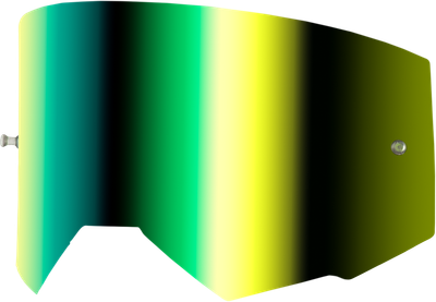 Single Lens W/ Post Adult W/ Iridescent Grn Mirror Lens