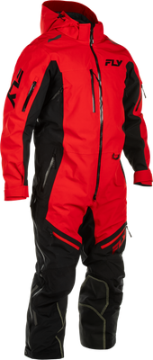 Cobalt Shell Snowbike Monosuit Red/Black Xl