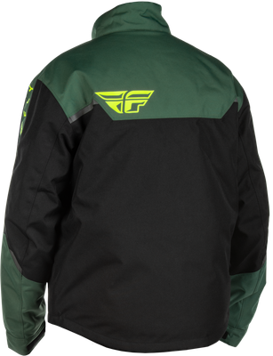 Outpost Float Jacket Green/Hi Vis/Black 2x