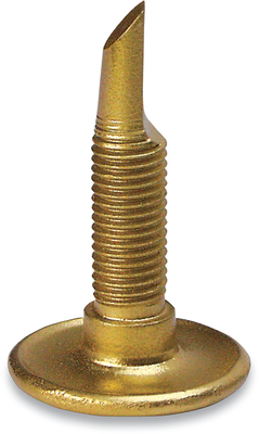 WOODY'S Chisel Tooth™ Traction Master® Steel Studs with Woody's Short Big Nuts - 1.325" - 48 Pack CAP-1325-S