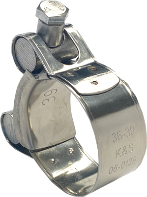 K&S TECHNOLOGIES Exhaust Pipe Clamp - 1.41" - 1.53" 06-0139