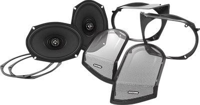 HOGTUNES Speaker Lid with 6"x9" XL Speakers - '98-'13 FLHT/FLHX/FLTR RETRO 692 LID-AA