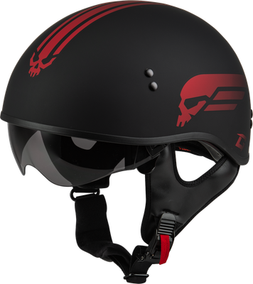 Matte Black/Red