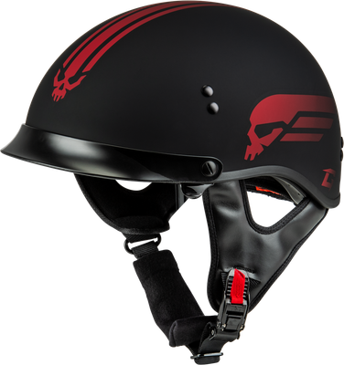 W/ Peak Matte Black/Red