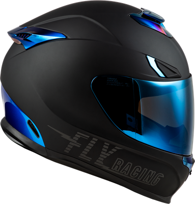 Black/Blue Chrome