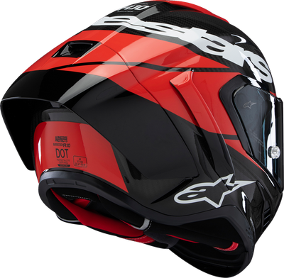 Carbon/Red/White