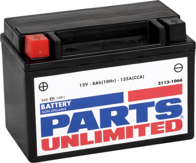 PARTS UNLIMITED Battery - PTX9 300674-PU-US
