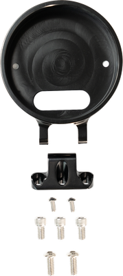 KODLIN USA Round Gauge Bezel - For Ascent Pro Riser - Gloss Black - HD Softail '22-'26 KUS55144