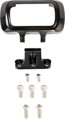 KODLIN USA Digital Gauge Bezel - For Ascent Pro Riser - Gloss Black - HD Softail '18-'24 KUS55143