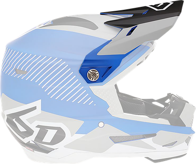 6D HELMETS ATR-2 Visor - Drive - Cyan 72-6096