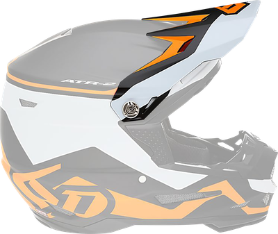 6D HELMETS ATR-2 Visor - Drive - Neon Orange 72-6098