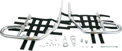 MOTORSPORT PRODUCTS Nerf Bars - 1-1/4" - Raptor 350 - Silver 81-3301
