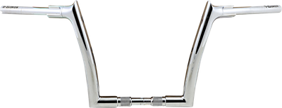 FAT BAGGERS INC. 1-1/2" EZ Install Pointed Top Handlebar - 12" - Chrome 808012