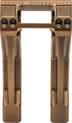 KODLIN USA Fastback Risers - 10" - Bronze K55121B