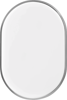 FIGURATI DESIGNS Antenna Cover - Left Rear Fender - Smooth - Chrome FD60-AC-SS-LT