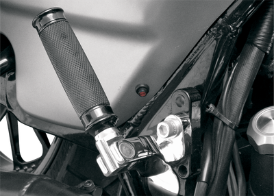 TODD'S CYCLE Vice Foot Pegs - Black VFP-2