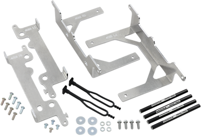 MOOSE OFFROAD Radiator Braces - Silver - Beta 11-4018