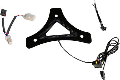 CUSTOM DYNAMICS LED Backrest Light - Run/Brake - Black CD-BR-BCMXL-B