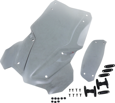 PUIG HI-TECH PARTS Touring Windscreen w/ Visor - Smoke 9760H