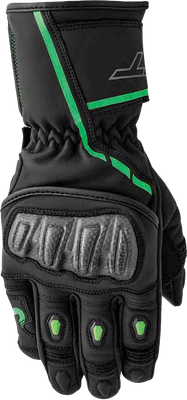 Black/Flo Green