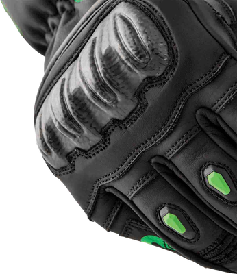 Black/Flo Green