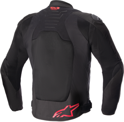 Black/Bright Red