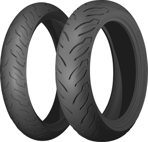 Dunlop AE2 front and rear tires shown as a pair