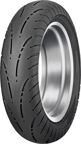 Dunlop Elite 4 rear tire shown at a three-quarter angle