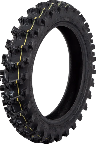 Dunlop Geomax MX14 rear dirt bike sand tire 110/90-19 62M bias off-road carcass for racing sand and motocross bikes including Yamaha YZ450F, KTM 450 SX-F, and Honda CRF450R.