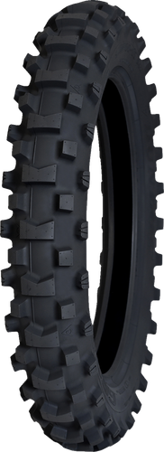 Dunlop Geomax AT82 rear tire, angled view