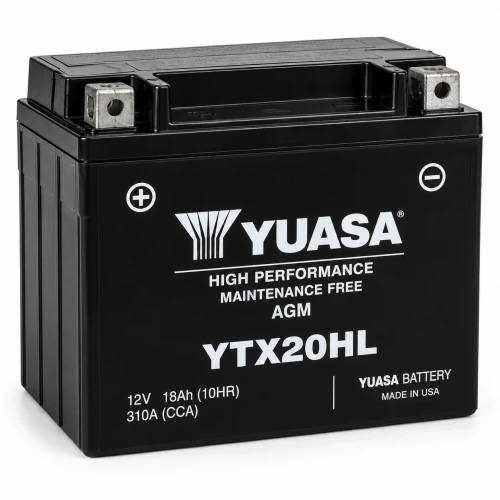 Yuasa YTX20HL Factory Activated AGM battery YUAM720BH